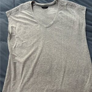 L.L. Bean Heather Gray Women's Top